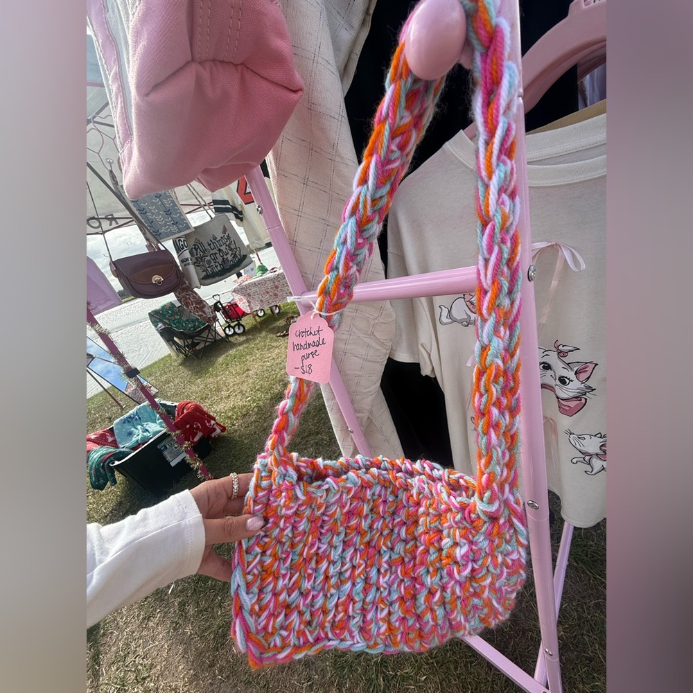 Colorful Crotchet Bag